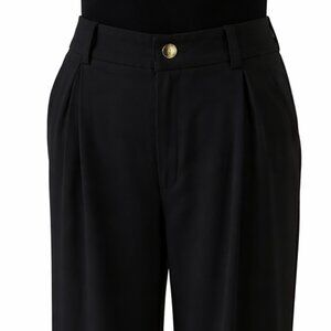 NWOT Chic Black Wide-Leg Pants — And Now This — Size L